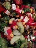 Refreshing Salad with Surimi