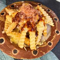 Fried Potatoes with cheese and Japanese sauce-レシピのメイン写真