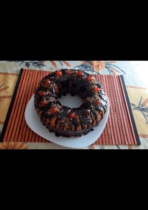 صورة لوصفة كيكة شاهقة