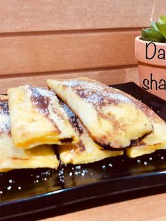 Foto resep Banana Bread Toast