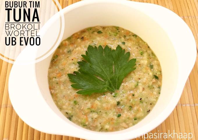 Bubur Tuna Mpasi Resep Mpasi Bubur Tuna Veggie 8m