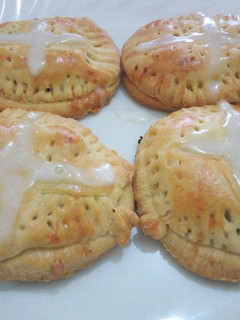 A picture of Easter Hot Cross Meat Pies# SpecialEasterContest.