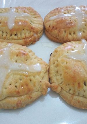 A picture of Easter Hot Cross Meat Pies# SpecialEasterContest.