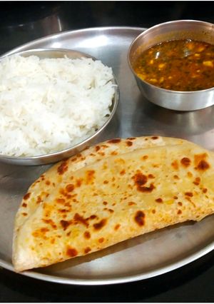 A picture of Puran Poli.