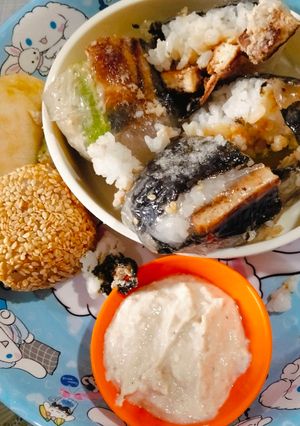 Foto resep 🍙Pan-fry Teriyaki Tofu Rice Paper Sushi Dumplings | with homemade vegan tofu Kewpie Mayo