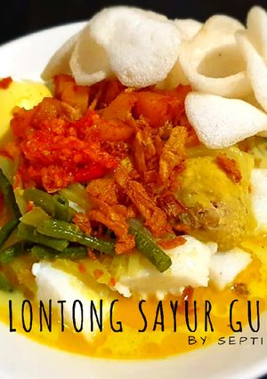 Foto resep Lontong Sayur Gurih Alami