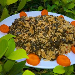 A picture of Dambun couscous.