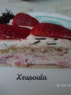 Φωτογραφία της συνταγής 🍰Δροσερό φραουλογλυκό🍓