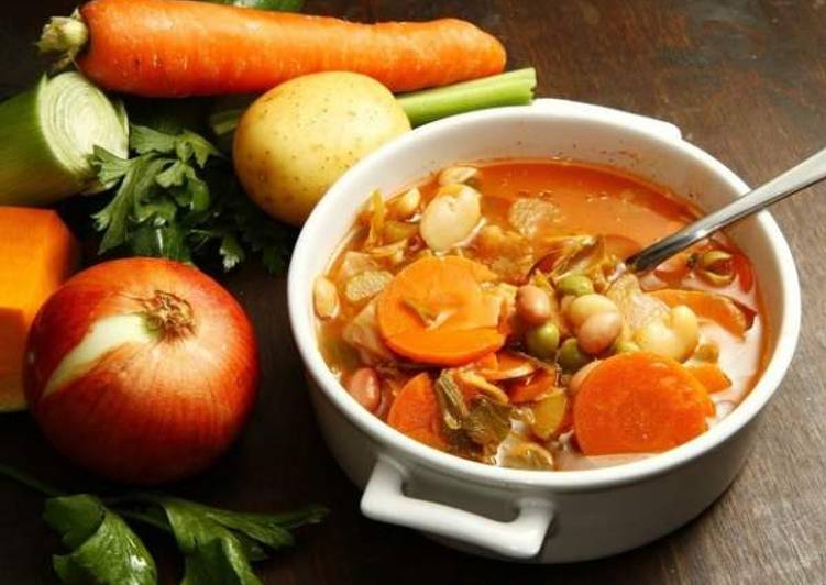 Английский фасолевый суп