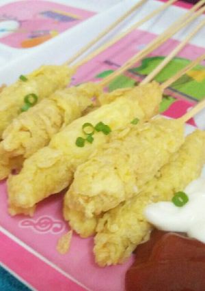 Foto resep Sate telur gulung mpasi 15bulan
