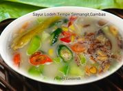 Gambar gambas santan