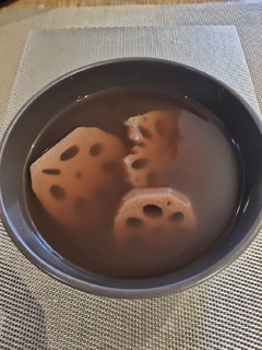 A picture of Lotus Root Soup.