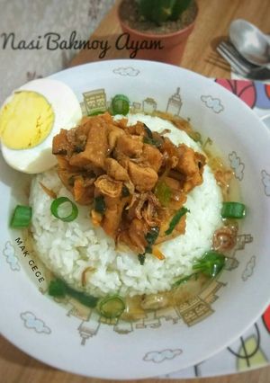 Foto resep Nasi Bakmoy Ayam🍗