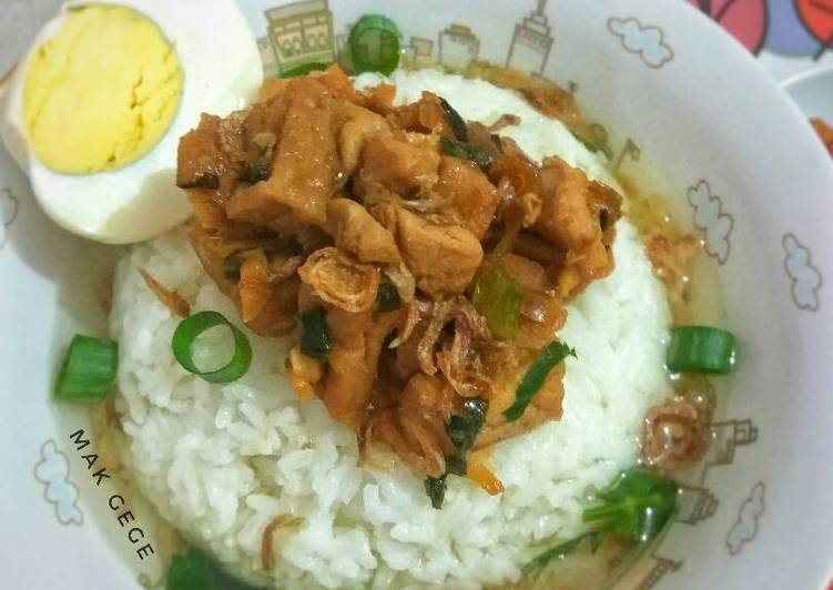 Resep Nasi Bakmoy Ayam🍗, Lezat