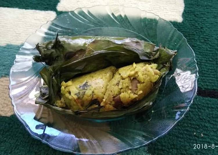 Pepes Nasi Bakar Emih (pais sangu)