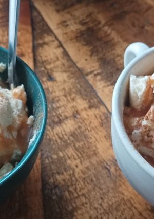 Una foto de Helado casero de huevo