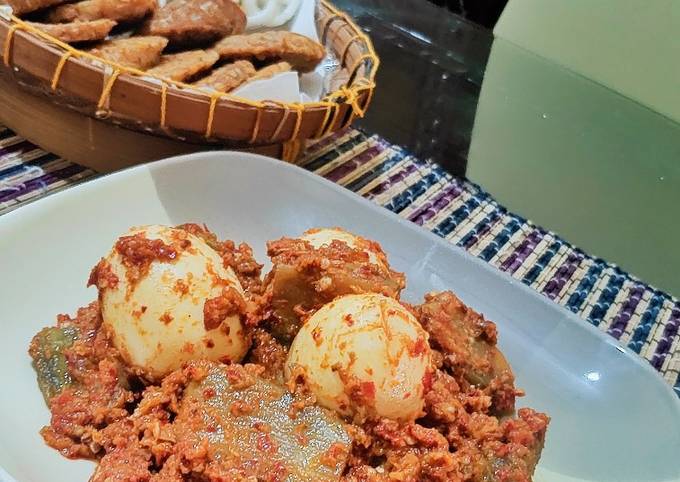 Terong & Telur Sambal Merah