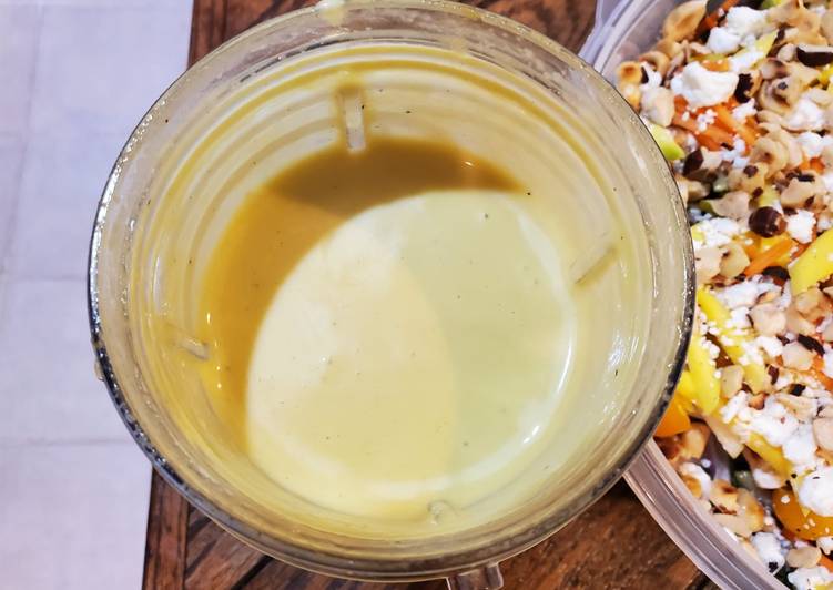 Steps to Make Favorite Mango balsamic vinaigrette