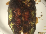 Ikan kembung bakar teflon