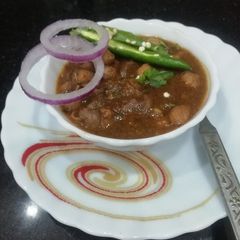 A picture of Chhole (White Chana).