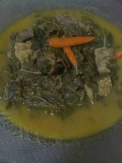 Foto resep Bobor Daun Singkong Pedas