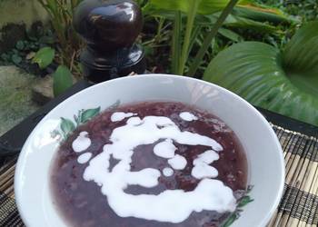 Resep Unik Bubur Ketan Hitam Enak dan Sehat