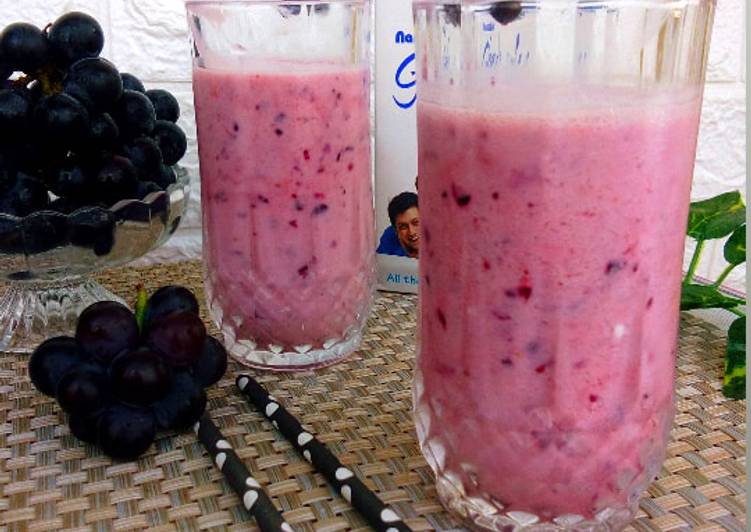 Resep Grape Smoothies ?? yang Sempurna