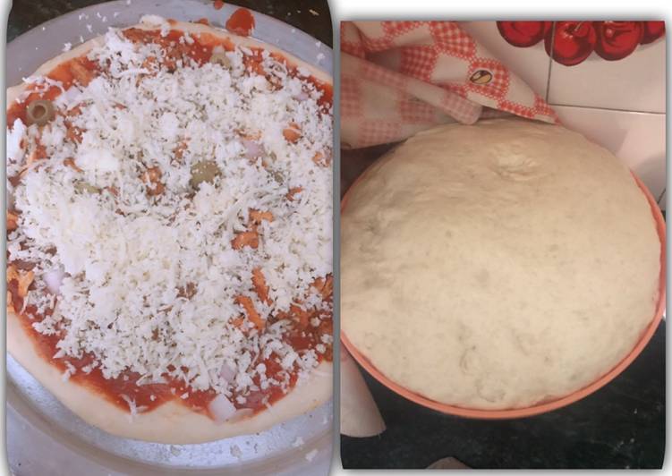 Easiest Way to Prepare Any-night-of-the-week Pizza dough