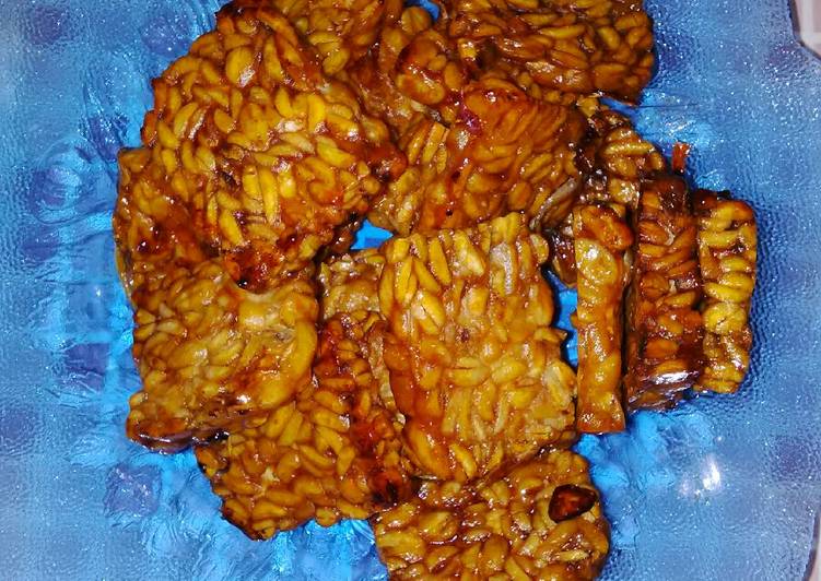 Resep Tempe goreng kecap Anti Gagal