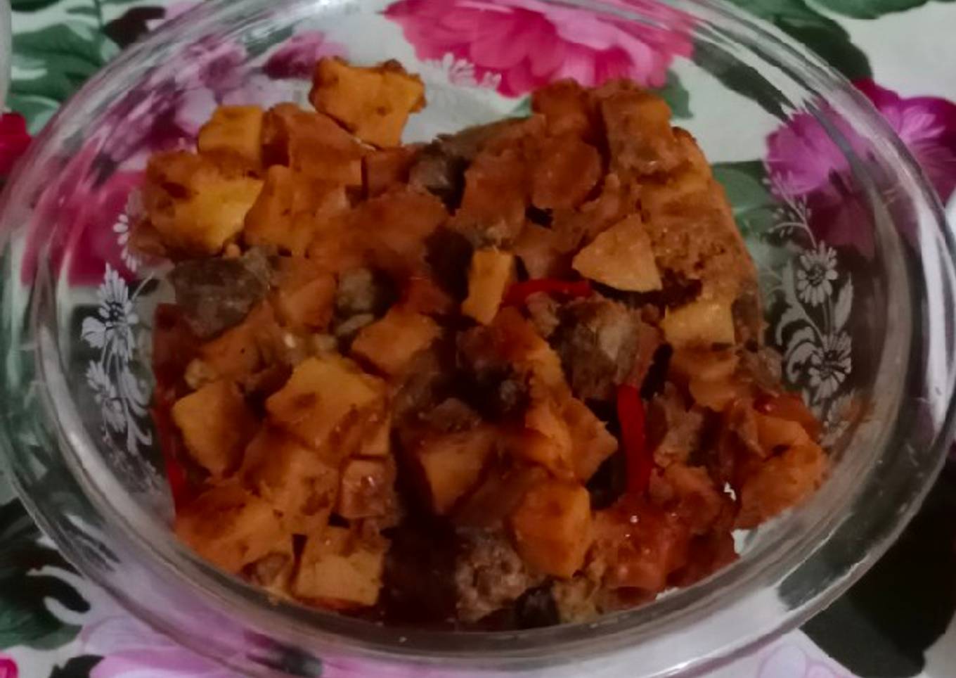 Sambal Goreng Kentang-Hati-Ampela