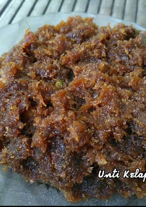 Foto resep Unti Kelapa (isian dadar gulung, bakpou,bugis,roti, dll)