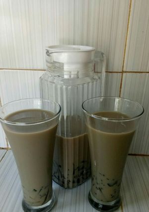 Foto resep Es cincau karamel