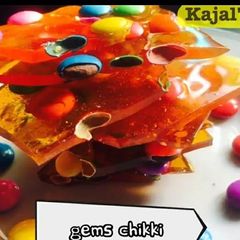 A picture of Gems chikki or Gajjak.