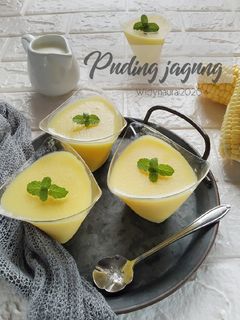 Foto resep Puding jagung