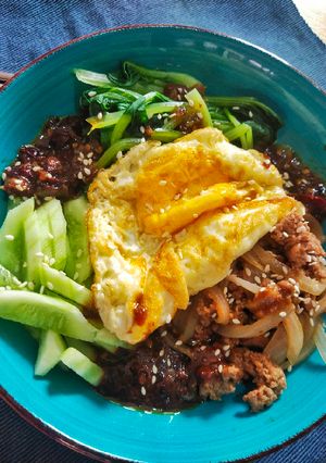 Foto resep Bibimbab ala2 tanpa gochujang