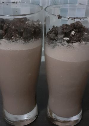 Foto resep Es Coklat Oreo