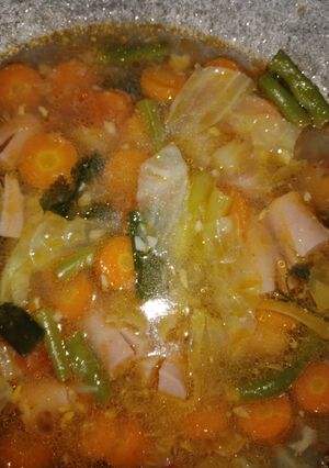 Foto resep Sayur sop sosis