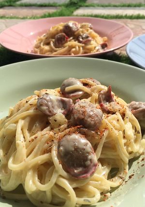 Foto resep Spaghetti carbonara