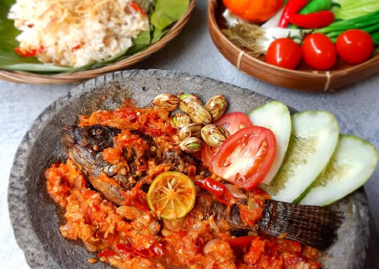 Bahan Pecak Ikan Mujair Goreng | Langkah Membuat Pecak Ikan Mujair Goreng Yang Lezat Sekali