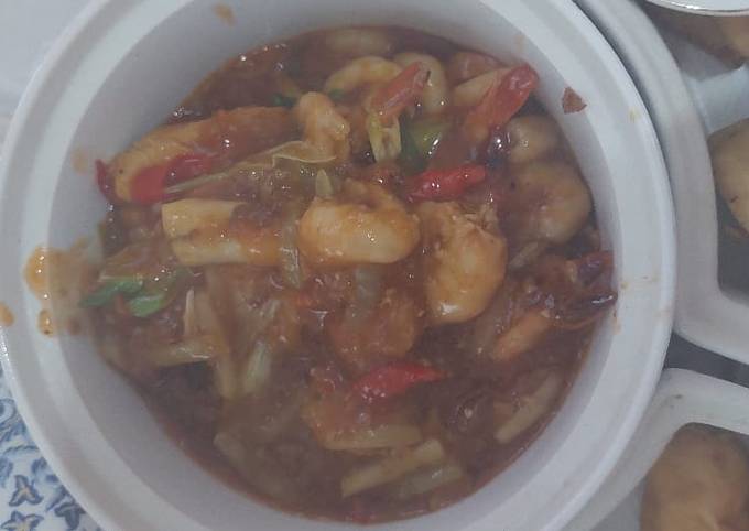 Udang Asam Manis