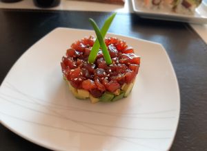 Una foto de Tartar de atún