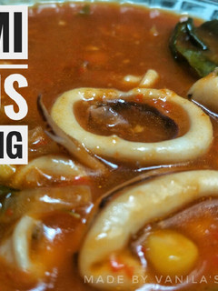 Foto resep Cumi saus padang