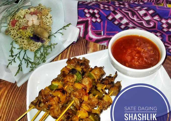 Resep 352 🍢 Sate Daging Shashlik Oleh Intan Zahra Al Arsyad Bunda