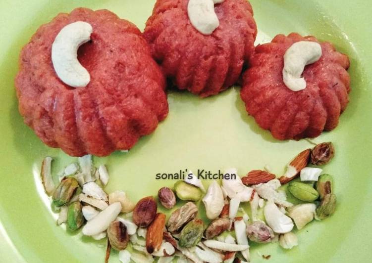 BeetRoot Daliya Halwa