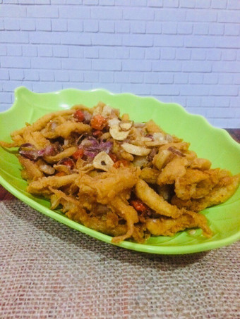 Resep Jamur Tiram Crispy Cabe Garam Anti Gagal