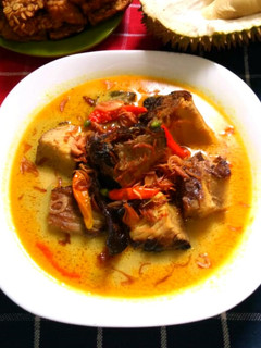 Foto resep Ikan Pari Asap Masak Kari