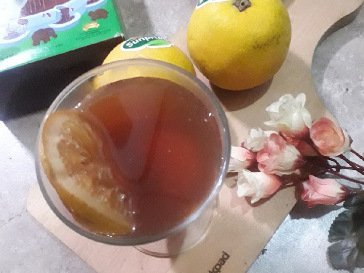 Resep Hot honey lemon tea yang Menggugah Selera