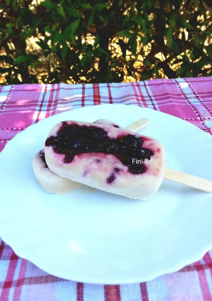 Una foto de Polos cheesecake helado