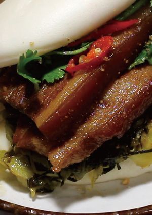 A picture of Artisan Pork Belly Bun (Gua Bao).