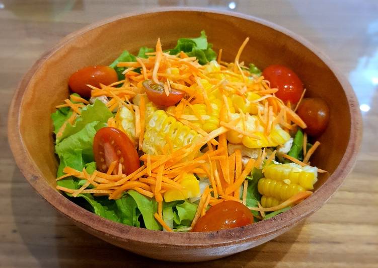 Resep Healthy Vegetables Salad, Enak
